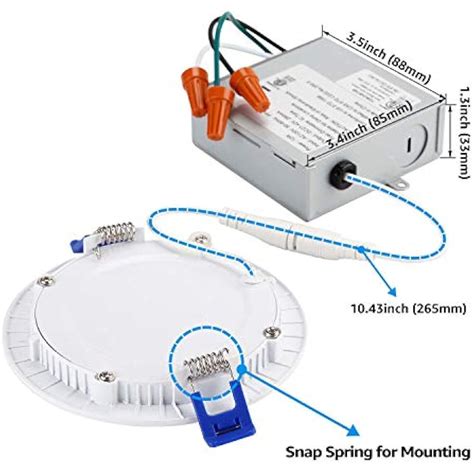 led power supply junction box|led ceiling light junction box.